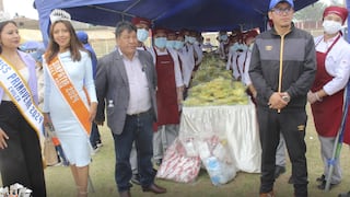 Huancayo: La papa a la huancaína más grande del mundo se realizó con 6 mil platos