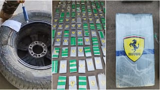 Pisco: incautan más de 150 kilos de clorhidrato de cocaína ocultos en vehículo