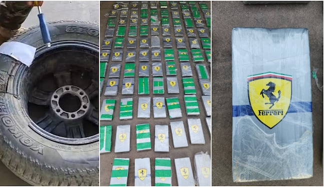 Pisco: incautan más de 150 kilos de clorhidrato de cocaína ocultos en vehículo