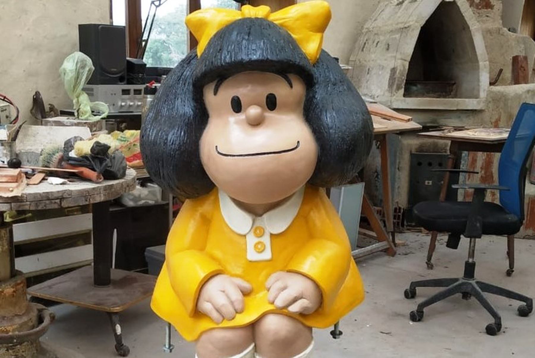 Estatua de Mafalda se instalará en el boulevard de Barranco