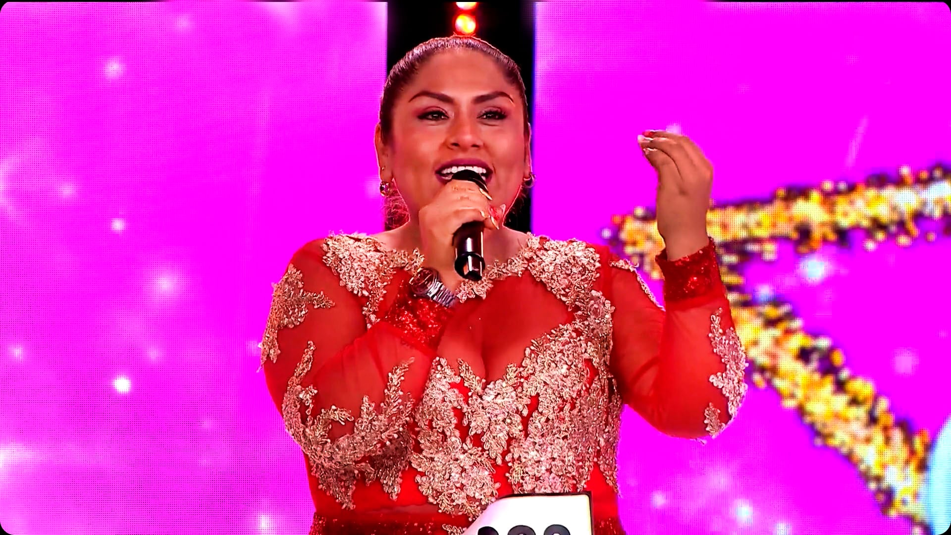 Piurana Kary Bran regresó por segunda vez a una audición, esta vez imitando a Maricarmen Marín.