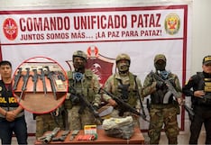 Operación “Camilo”: incautan más de mil explosivos y seis fusiles en Pataz