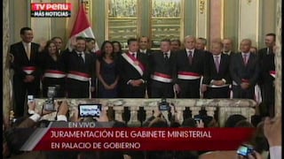 Humala tomó juramento a tercer gabinete que encabeza Jíménez