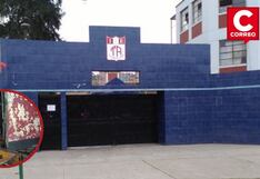 VMT: Incendio consume almacén de educación física en colegio Túpac Amaru