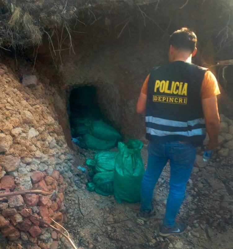 Zona fue tomada por mineros ilegales.