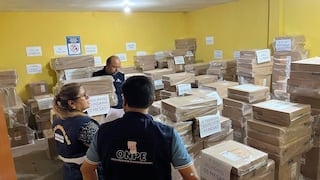 Piura: Fiscalía de Prevención del Delito supervisa despliegue de material electoral en la ODPE Castilla