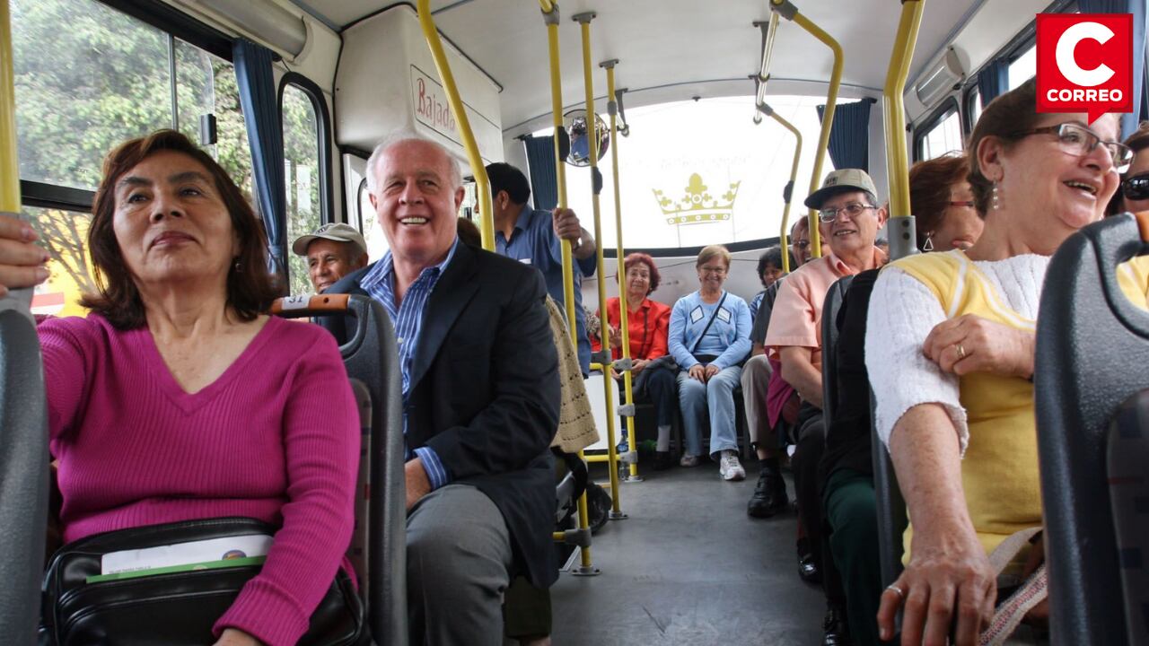 Adultos mayores podrán acceder a medio pasaje