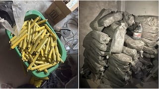 Golpe a la minería ilegal en Nasca: desmantelan centro de fabricación de explosivos