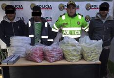La Libertad: Policía interviene a tres hombres que transportaban 1,207 cartuchos de dinamita