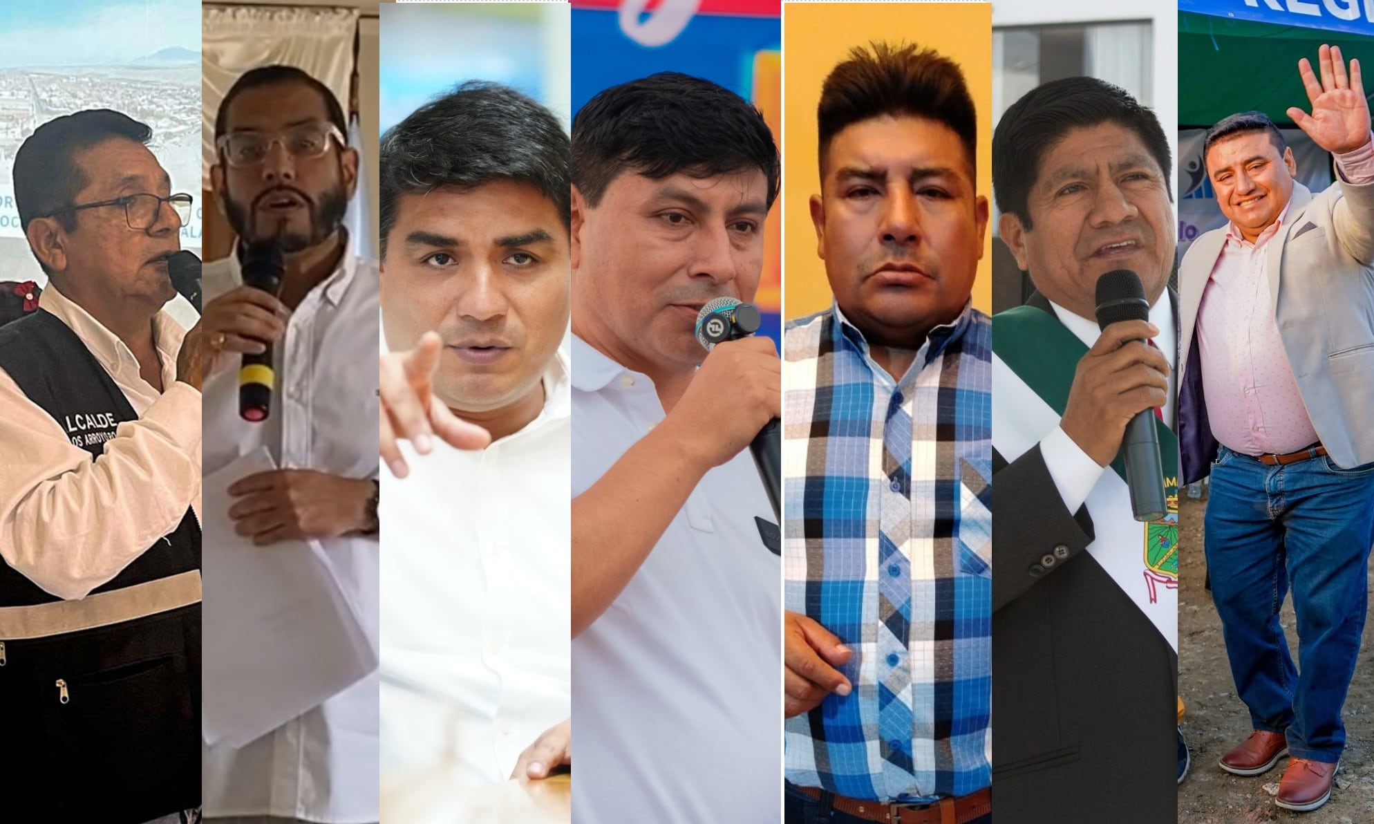 Seis burgomaestres postularán a regidores y uno tentará el Consejo Regional de La Libertad. Autoridades ediles inscribieron sus precandidaturas por los partidos Alianza para el Progreso y Avanza País, por lo que ahora deberán solicitar licencia sin goce de haber 30 días antes de las elecciones del 4 de octubre.
