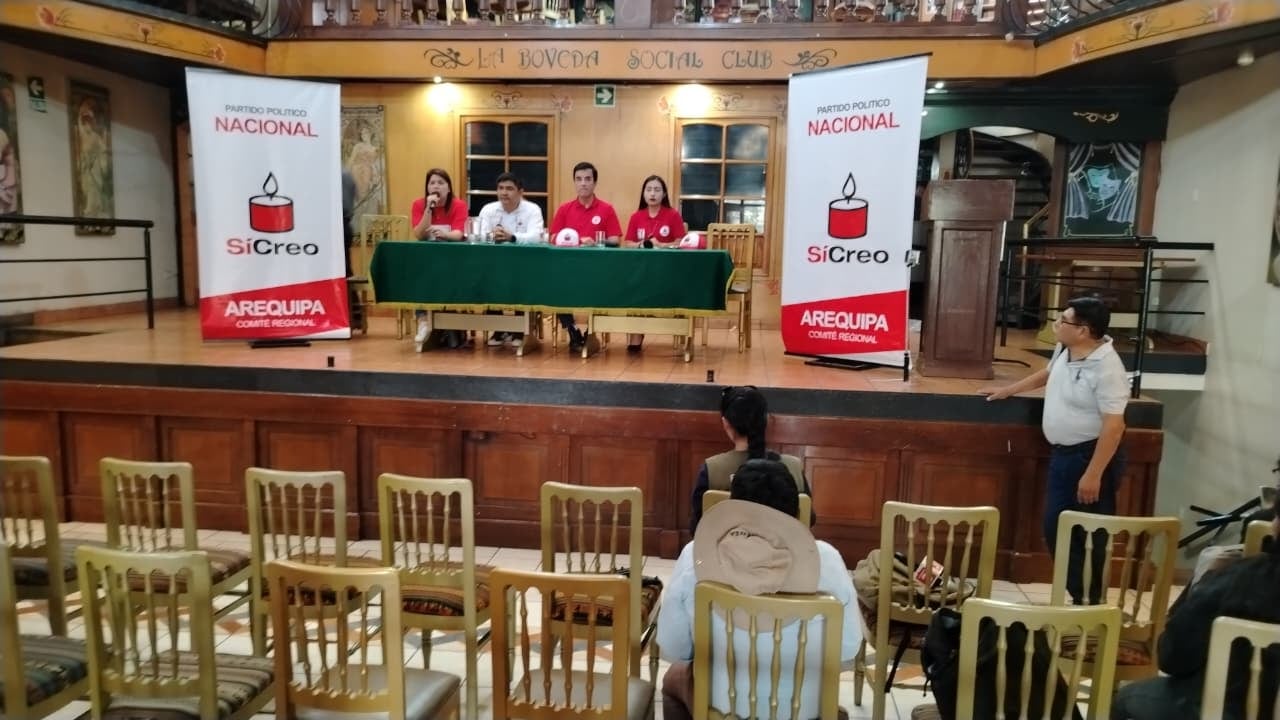 Candidato presidencial Carlos Espá sin respaldo en Arequipa (Foto: Álvaro Figueroa/@photo.gec)