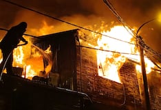 Incendio en La Rinconada reduce a cenizas más de 40 viviendas y deja decenas de familias sin hogar