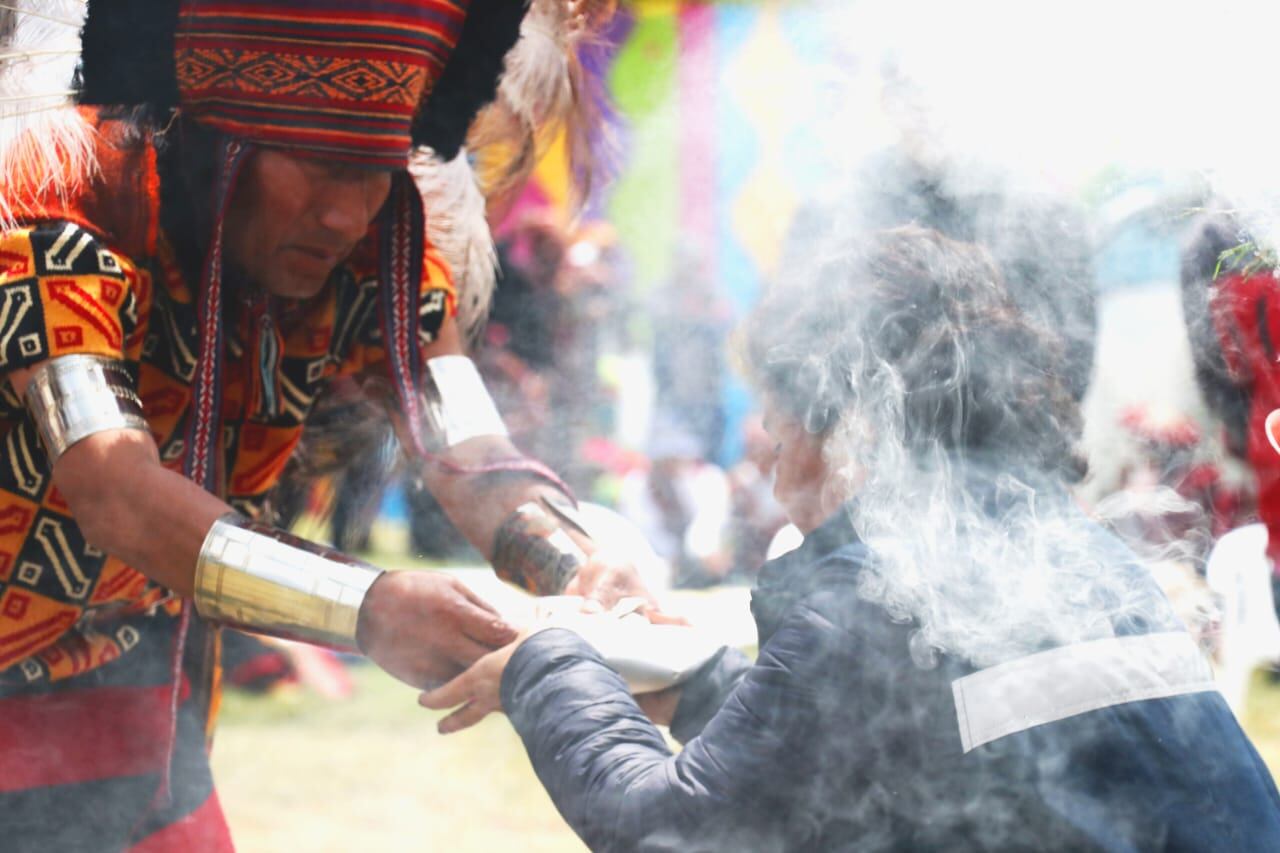 Esta ceremonia revivió la antigua tradición del “pago al agua”,