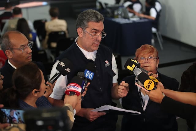 ONPE realiza simulacro nacional para probar sistema de cómputo de la segunda vuelta electoral (Fotos: Jesús Saucedo/GEC)