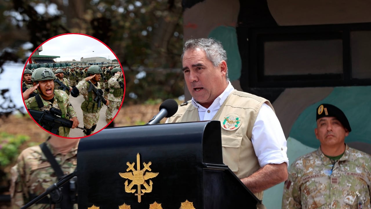 Titular de Defensa sostuvo que la estrategia busca devolver la paz a los ciudadanos y garantizar el Estado de derecho.
