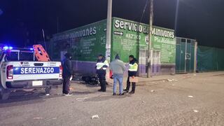 Motociclista murió tras ser embestido por camioneta que escapó en Juliaca