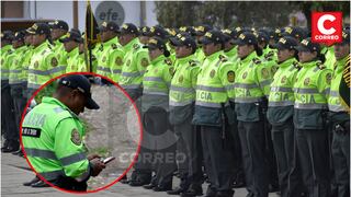 Prohíben a policías de Junín el uso de celular en horario de trabajo (VIDEO)