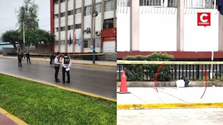 Callao: UDEX interviene Corte Superior de Justicia tras hallazgo de presunta granada en el frontis de la sede