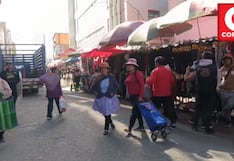 Huancayo: ambulantes vuelven a tomar calles y se enfrentan a autoridades municipales