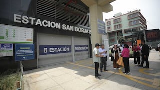 San Borja: Pasajeros lograron evacuar tras más de media hora atrapados en Metro de Lima