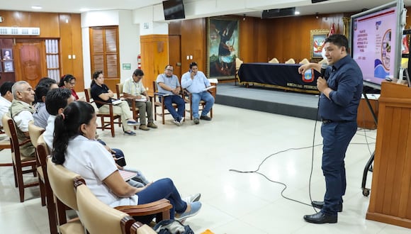 Los integrantes del Grupo de Trabajo de Gestión del Riesgo de Desastres de la Municipalidad aprobaron plan