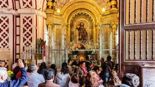 Fiestas Patrias: devotos llegaron desde la madrugada para visitar a San Judas Tadeo en la Basílica de San Francisco