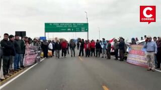 Colectiveros se manifiestan en la frontera con Chile por demoras en el cruce desde Tacna a Arica (VIDEO)