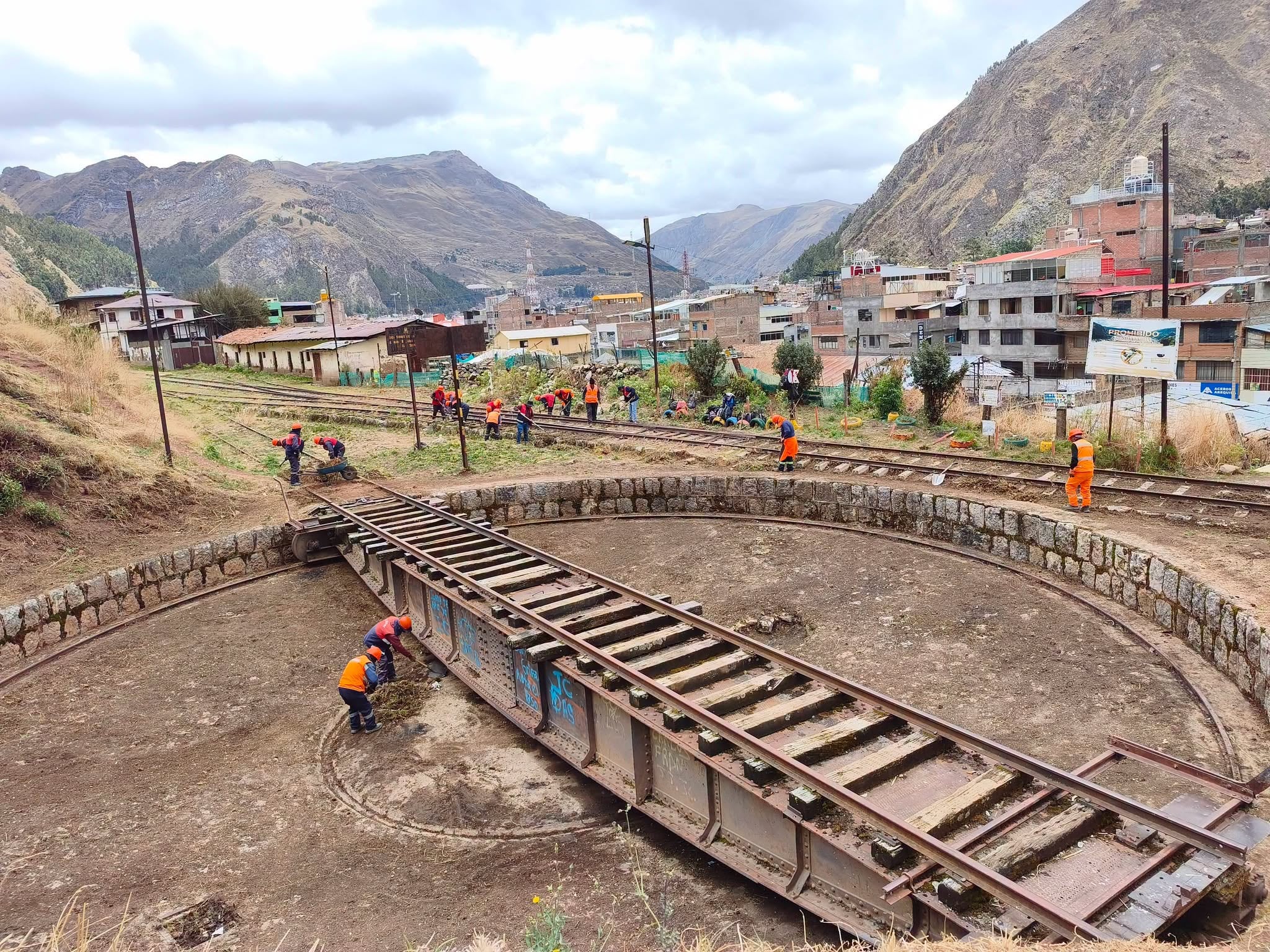 Huancavelica: recuperan histórica estación del Tren Macho por sus 100 años