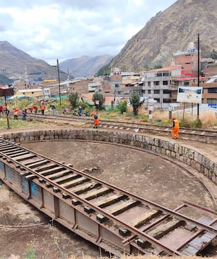 Huancavelica: recuperan histórica estación del Tren Macho por sus 100 años