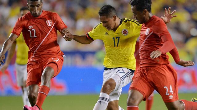 Perú empató 1-1 ante Colombia en Nueva Jersey