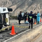 Arequipa: Mujer ileña muere en accidente de tránsito en la carretera a Achanizo, en Caravelí