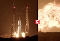 EE.UU: Megacohete New Glenn de Jeff Bezos explotó durante prueba en Florida (VIDEO)