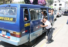 Huancayo: Multas de S/ 2750 a movilidad escolar informal