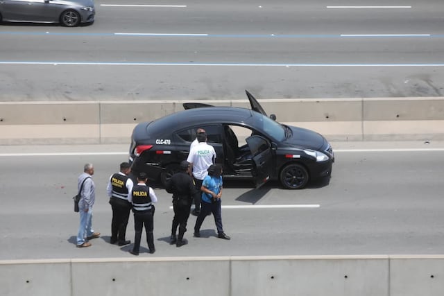 Asalto armado en San Miguel (Fotos: Violeta Ayasta/@photo.gec)