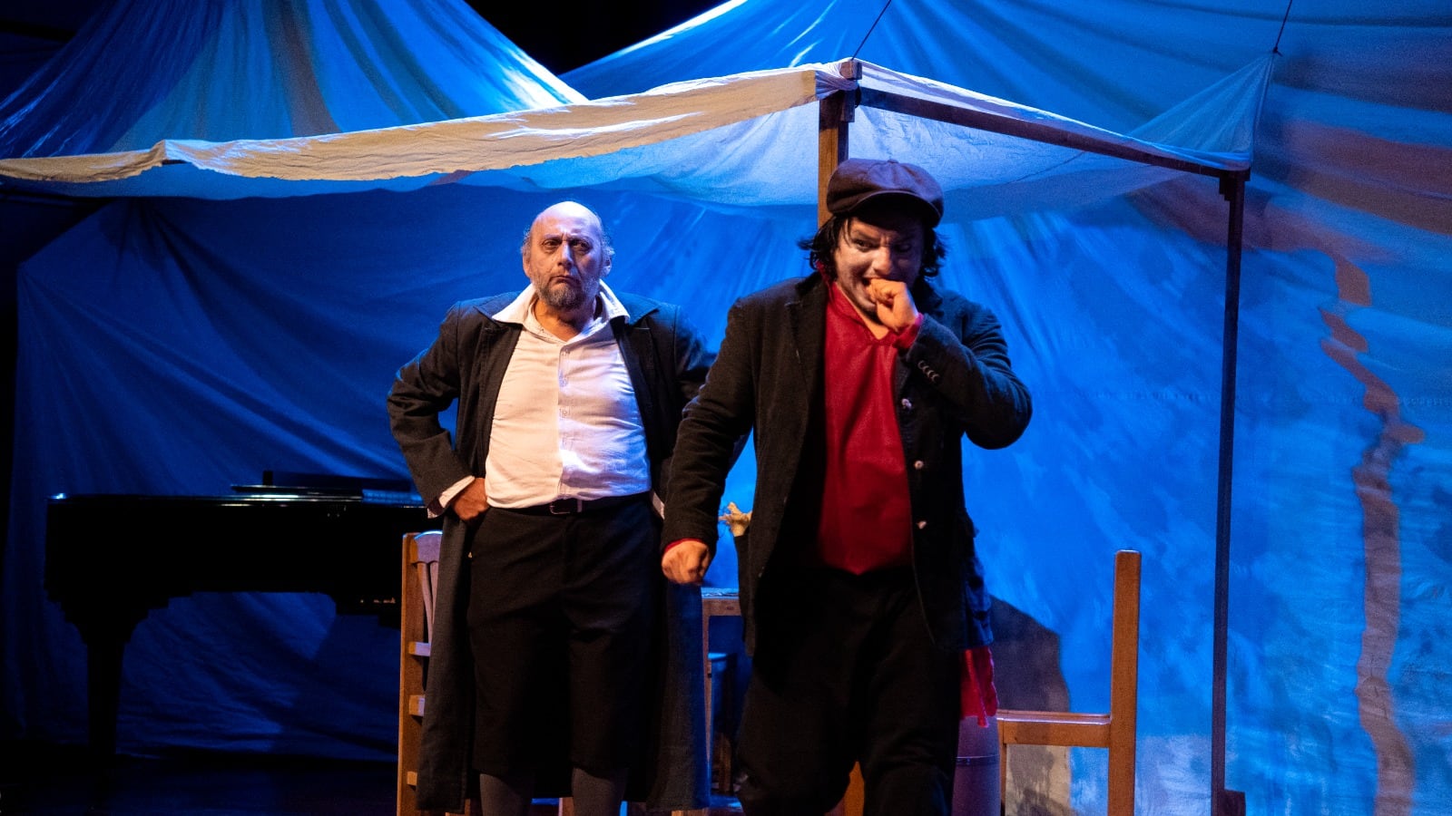 Los engaños de Escapín, una comedia clásica de Molière sobre la rebeldía, el ingenio y el choque social y generacional que mantiene un humor universal y vertiginoso. Fotos: Renzo Olaya