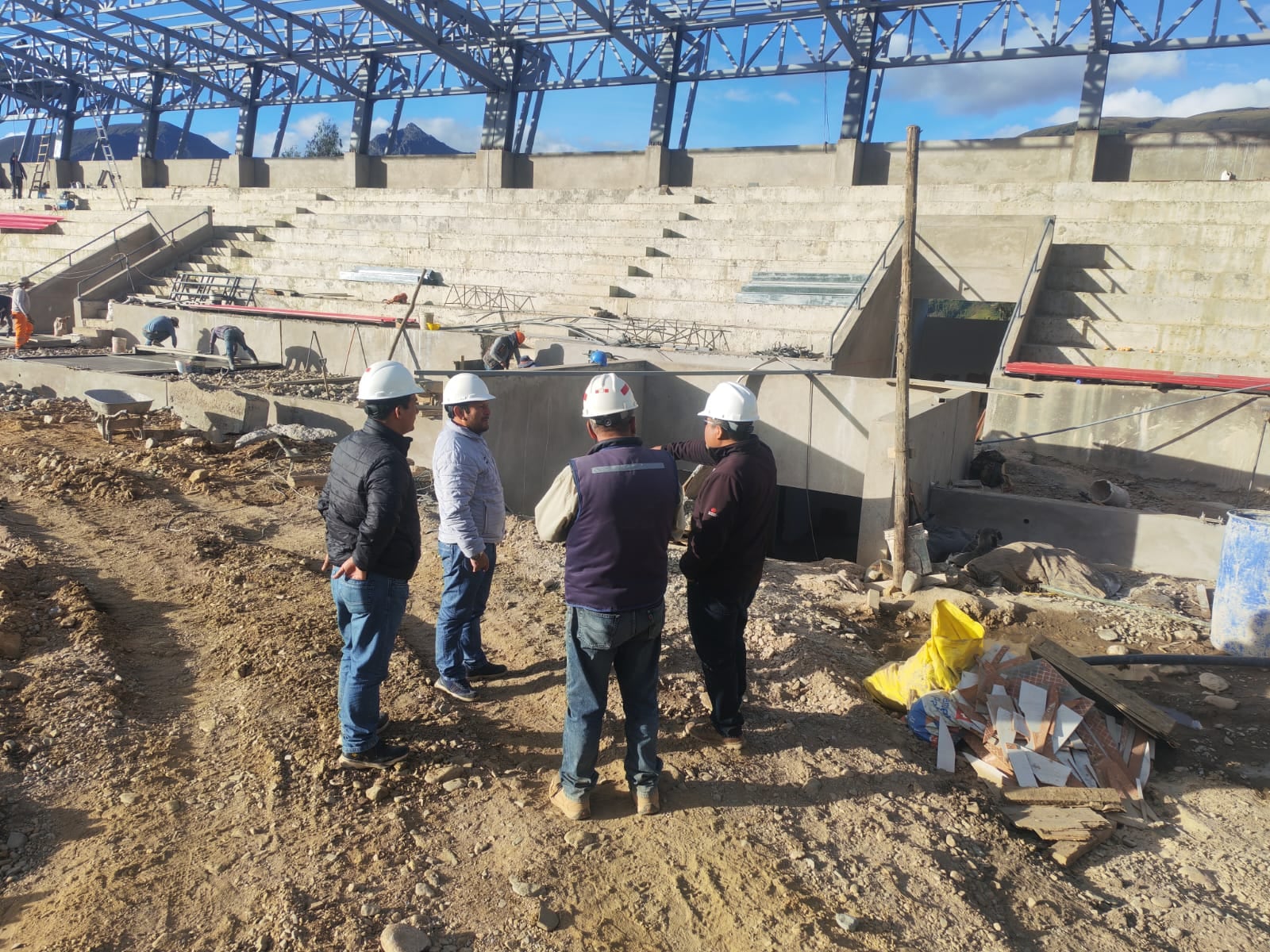 Alcalde de la comuna provincial de Pataz, Rolfe Barrios, confirmó que los trabajos ya cuentan con un 87% de avance.