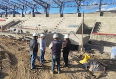 La Libertad: Supervisan avances de nuevo Estadio Municipal de Tayabamba