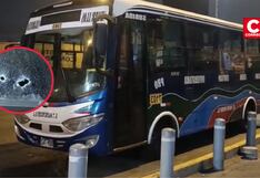 Balacera en Chorrillos: Atacan a bus de la empresa Machu Picchu y hieren a pasajero