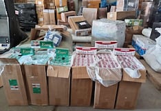 Incautan 60 000 cigarrillos de contrabando enviados como encomienda a Piura