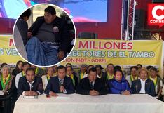 El Tambo: En el octavo día de huelga de hambre proveedor encadenado logra promesa de pago