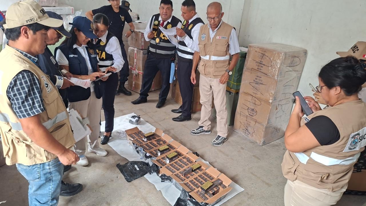 Encuentran municiones en almacén de empresa de transportes