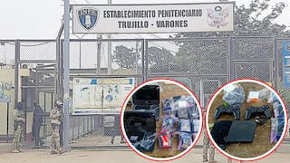 Trujillo: INPE frustra ingreso de PlayStation, DVD y radios al penal El Milagro