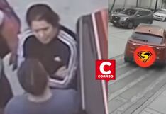 Julián Zucchi pone en peligro a la nana de sus hijos al arrancar auto con ella colgada (VIDEO)