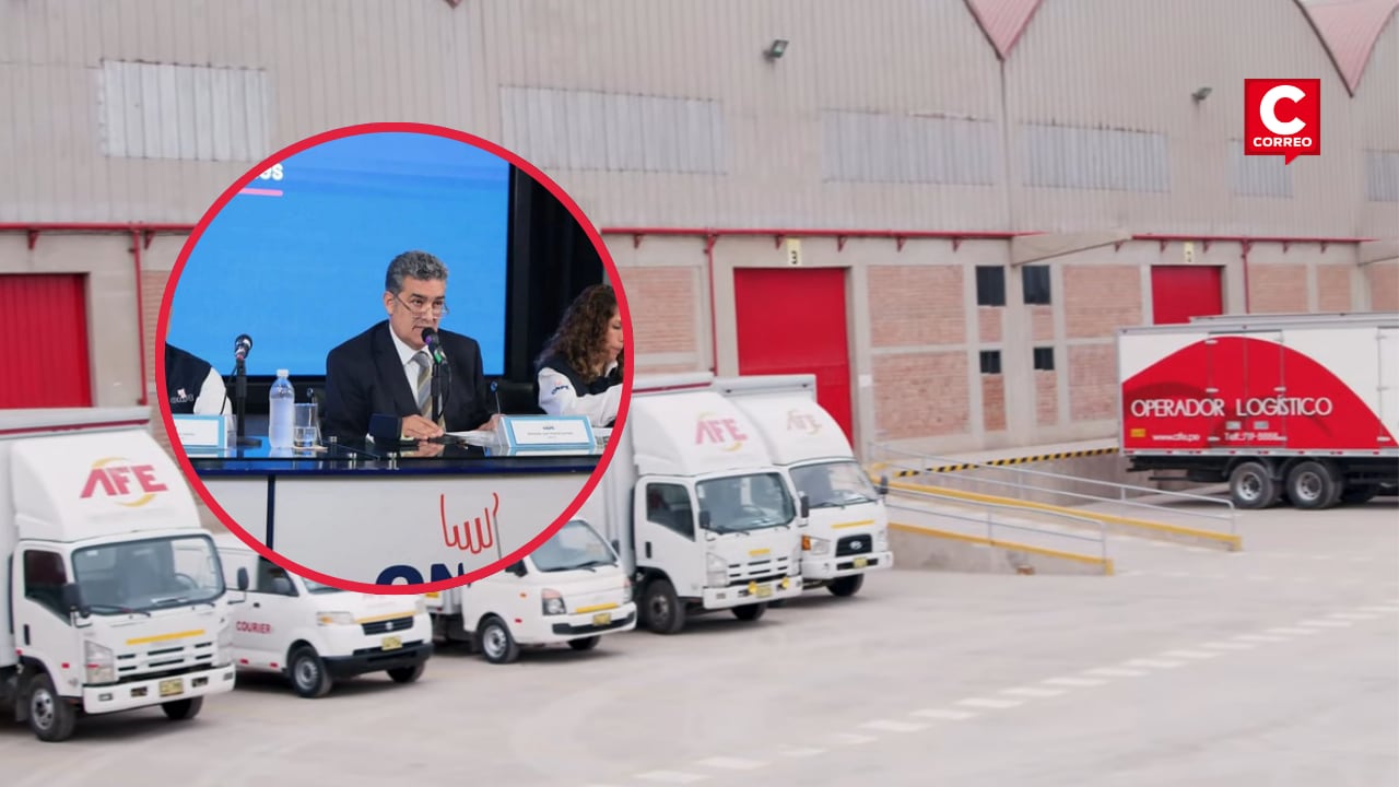 Bernardo Pachas anuncia que consorcio AFE, integrado por tres empresas, ganó licitación.