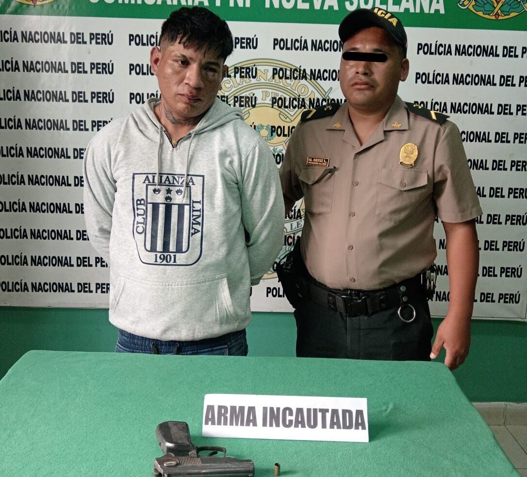 Cae sujeto con arma de fuego