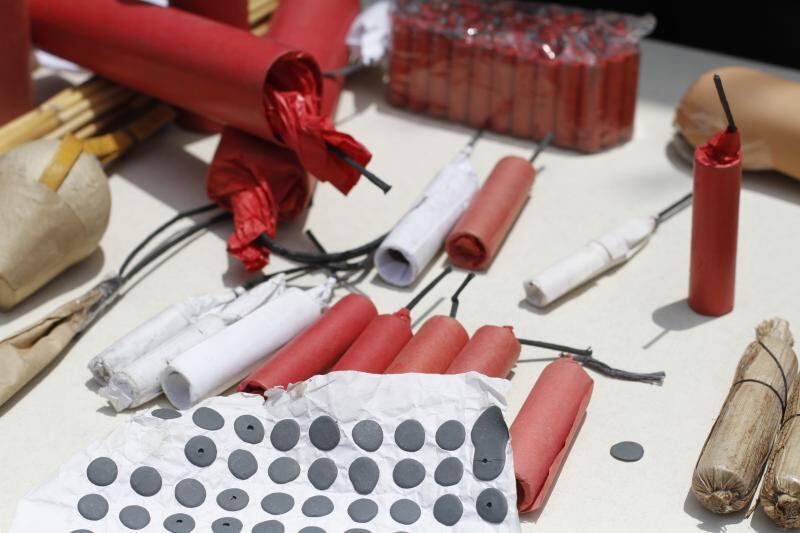 Menor quedó con 80% del cuerpo quemado por detonación de pirotécnicos