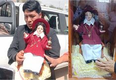 El Niño Jesús de Ayavi llega a Ica en medio de fervor religioso y masiva devoción