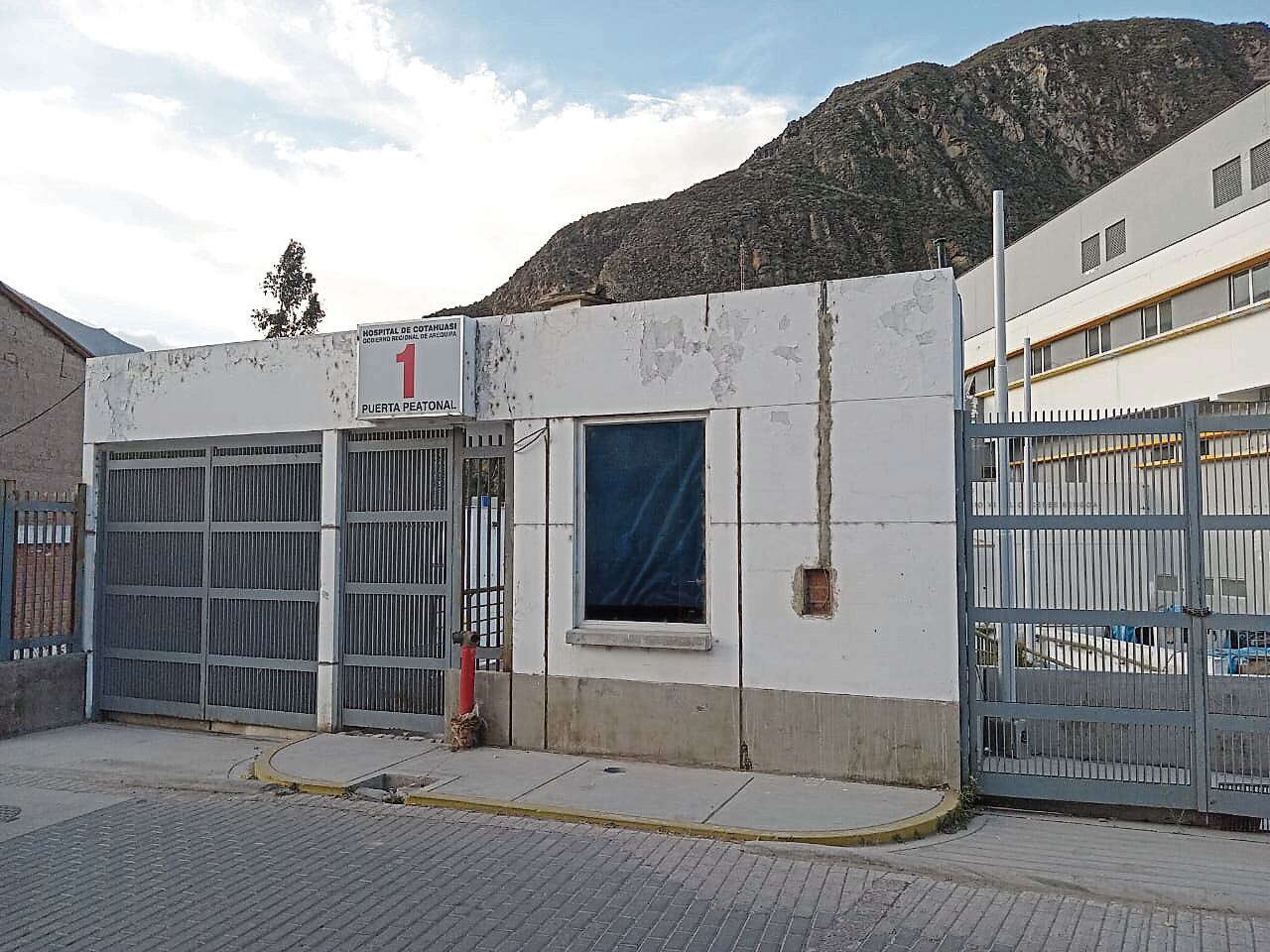 Centro de Salud de Cotahuasi inició en el 2016. Foto: GEC.