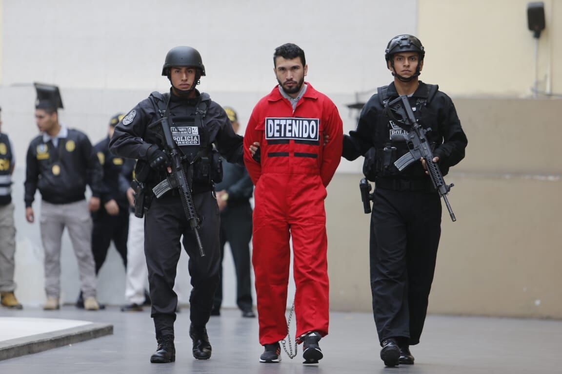 Omar José Delgado Palacios, conocido como ‘Nino’ y líder de la banda, ha sido sentenciado a 36 meses de prisión como medida preventiva. FOTO Violeta Ayasta/@photo.gec