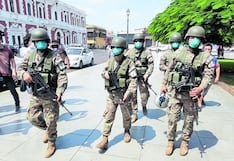 Alertan que no hay un verdadero equipamiento a la Policía y el Ejército en medio de estado de emergencia